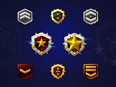 Gamification badges design [freebie]