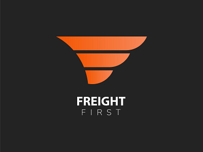 Freight first abstract branding design flat flatdesign illustration illustrator logo minimal vector