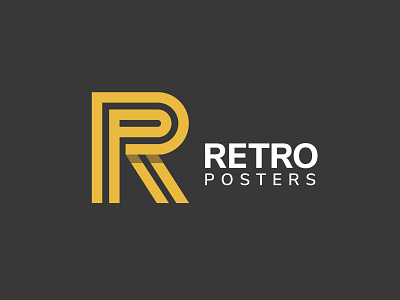 Retro Posters branding design flat flatdesign illustration illustrator logo logodesign logoinspirations typography vector