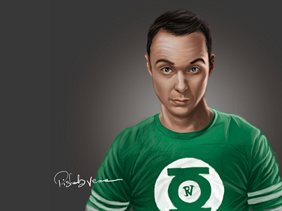 Digital Painting Sheldon Cooper art artist artistsoninstagram artwork design digital digitalart digitalartist digitaldrawing digitalillustration digitalpainting doodle drawing illustration painting photoshop procreate sheldoncooper sketch