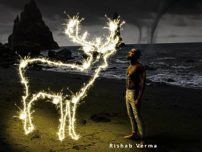 Mysterious Island creative fantasy graphic design manipulation photography photoshop visual art