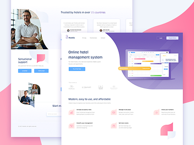 Hotello - Landing Page