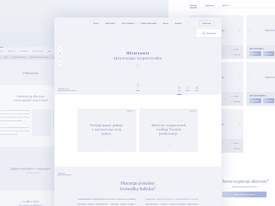 GM Wireframes apartments apartments web hotel hotel web polish hotel travel ux ux design vacation wireframe wireframes