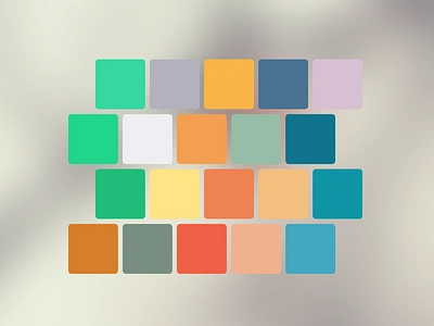 Inspire Me color scheme colors flat flat ui illustrator illustrator swatches indesign palette photoshop photoshop swatches swatches ui