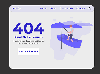 daily UI challenge Day 8. 404 Error page Design 404 error page 404page branding daily 100 challenge dailyui design figma figmadesign user experience user interface design userinterface vector