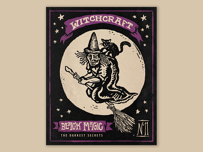 witchcraft animation branding design flat graphicdesign icon illustration logo vector website