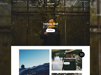 Trevillion Blog Theme