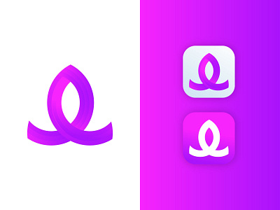 i + e Letter Logo Design