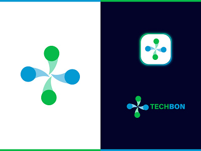 TechBon Logo Design