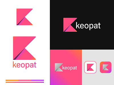 K Letter Logo | Keopat | Brand Identity