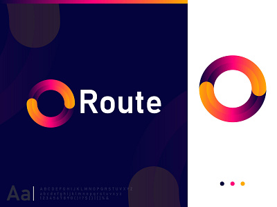 Route Icon Logo | Brand Identity