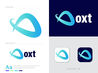 Letter A - Logo Design abstract app app icon brand identity brand mark clean logo letter a letter logo logo logo agency logo design modern logo monogram vector