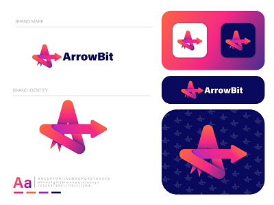 A Letter Logo | ArrowBit | Brand Identity