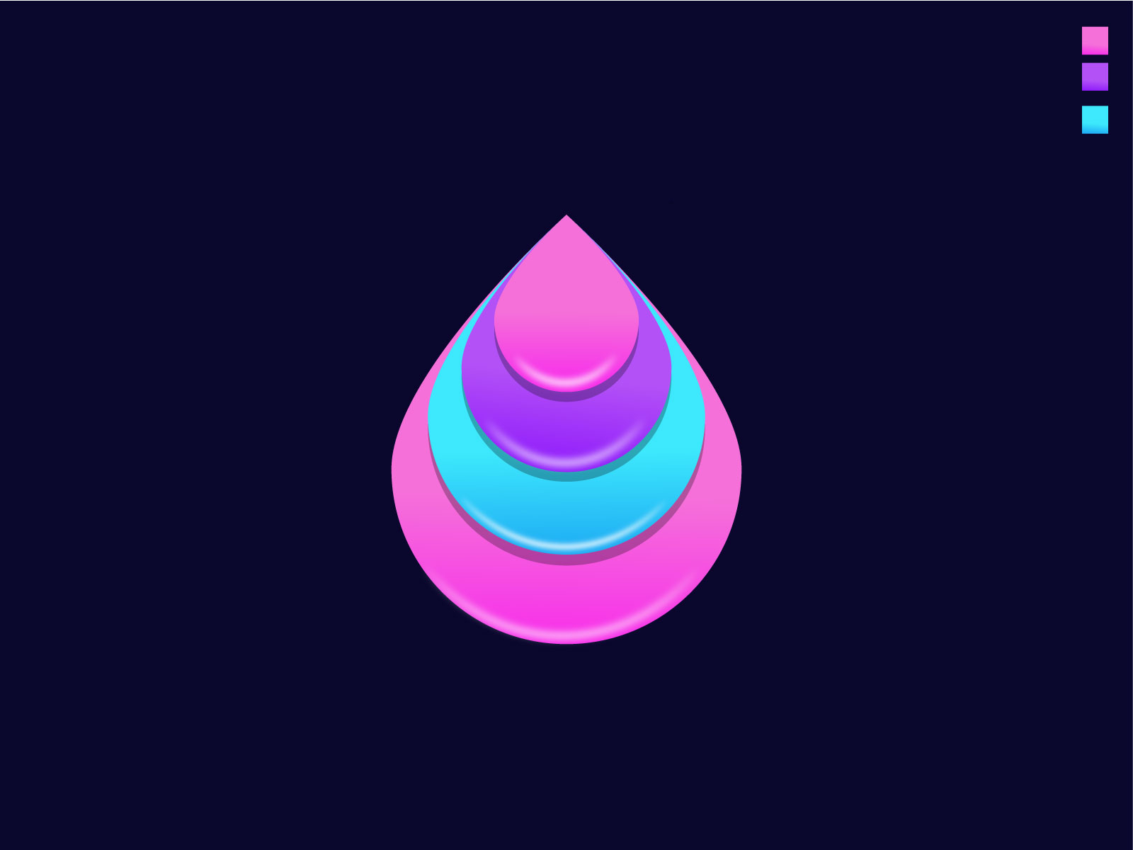 Drop icon logo design by Pexels Pro on Dribbble