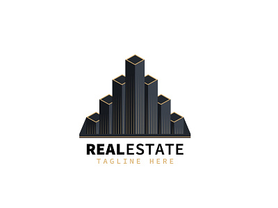 Real Estate Icon Logo Design