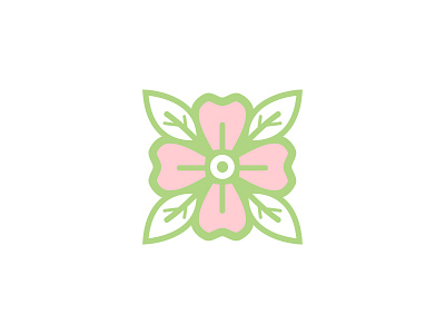 Flower Icon logo design