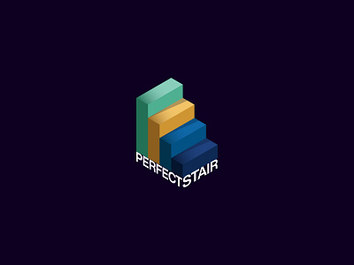 Stair Icon logo design