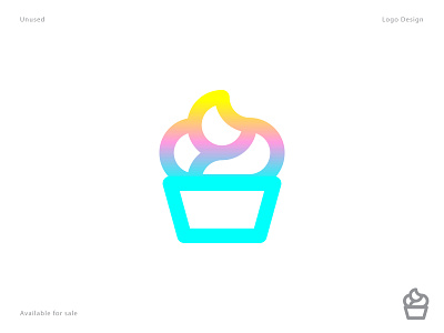Ice cream icon professional logo