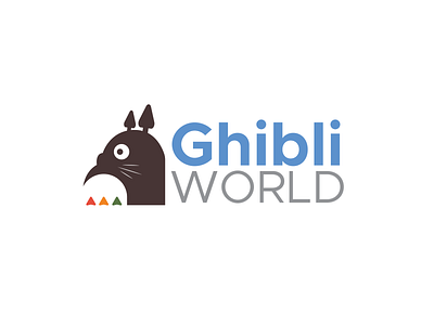 Ghibli World Identity ghibli identity design totoro