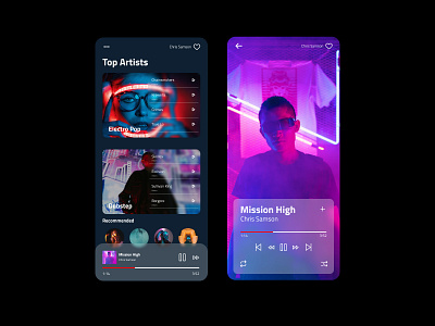 Music UI Concept