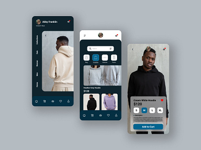 Clothes Mobile Concept App app branding concept design graphic design illustration mobile ui user interface ux