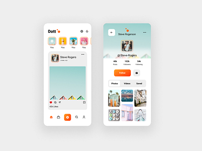 Social Media App Concept