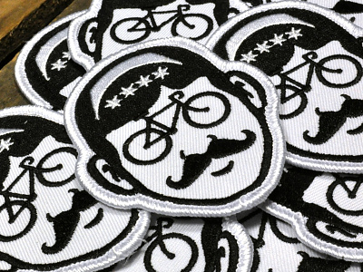 Mr. Farthing Badge bicycle bike chicago cycling fixed gear patch
