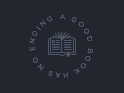 A Good Book book bookmark icon reading reading is fundamental slogan vector