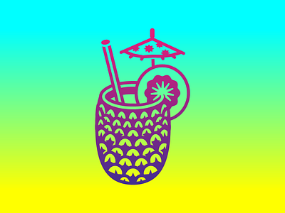 Frou Frou Drink drink pineapple tropical umbrella
