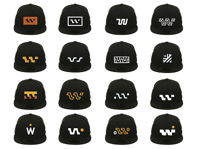 Untitled Branding Project brand embroidery hat stitched vector w