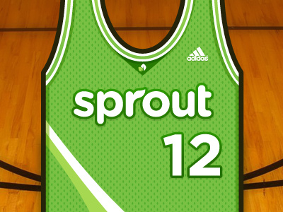 Sprout Social Jersey basketball jersey plant social sprout vector