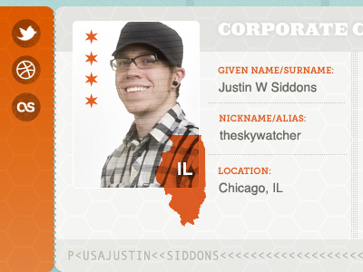 Passport Profile chicago icon passport psd social