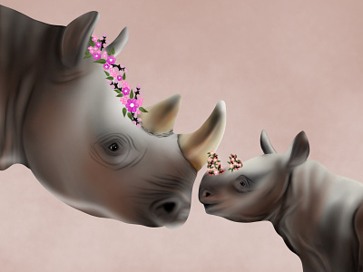 Rhinoceros 🦏 animal animal lover animals draw drawing extinction future illustration rhinoceros rhinos sadinformation save save them we need change