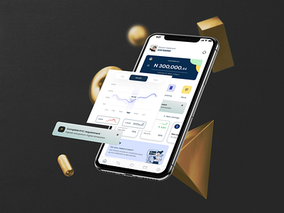 TouchGold Internet Bank app branding ui ux