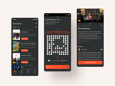 Movie Tickets | Mobile app