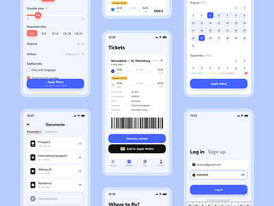 Flight booking | Mobile app