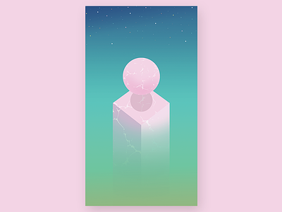 Sphere app clean ios monument pastel pink