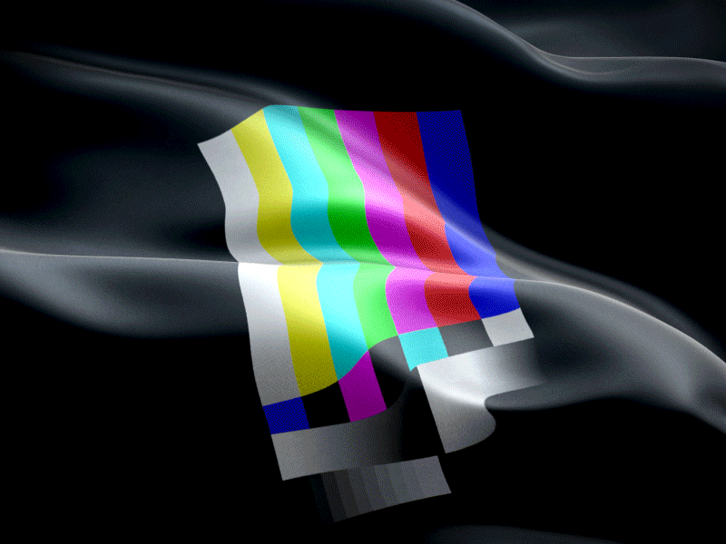 Defeatism animation black clean colors dark error fear flag gif