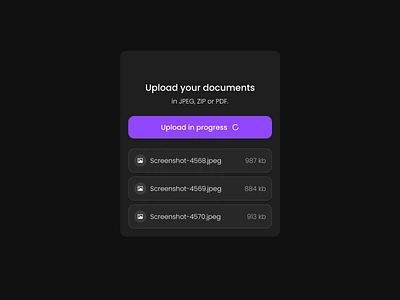 File Upload - DailyUI - 031 app component dailyui dailyuichallenge design system dialog document figma file file upload files image images import modal pdf ui upload website