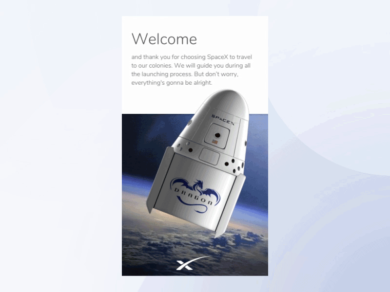 SpaceX Boarding App