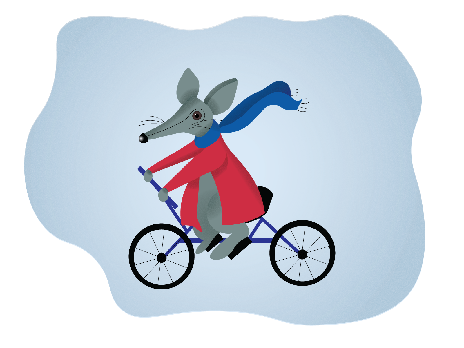 Terrance The Cycling Mouse By Beth Clifford On Dribbble