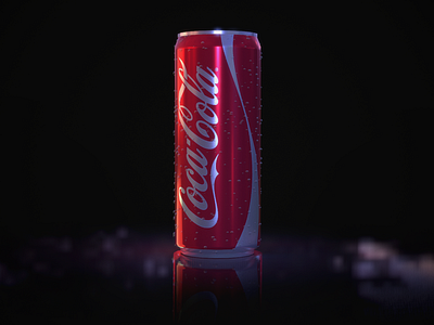 Cola can rendering practise