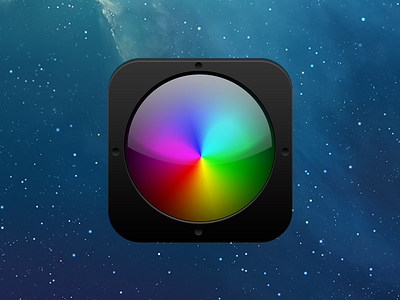 Color Time colors icon ios time