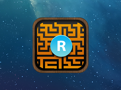 Labirynth Roder Icon game icon ios maze rider