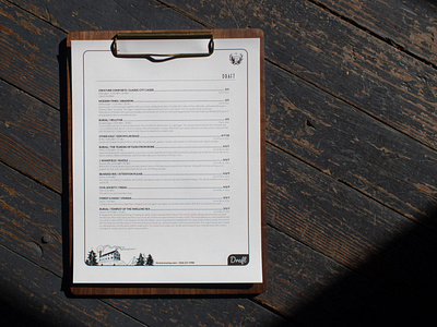 Menu Design