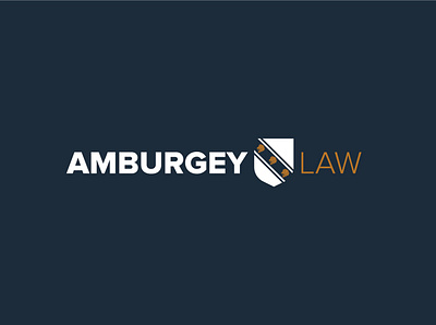 Amburgy Law branding design logo