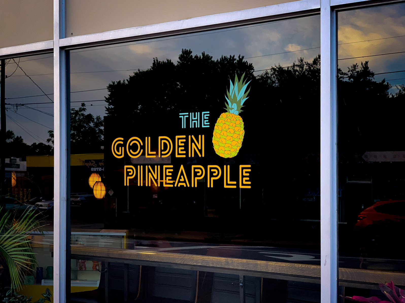 Golden Pineapple By Ninebar On Dribbble   Golden Pineapple 