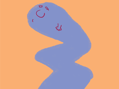 Emotions- Part 3 blob character huion illustration photoshop