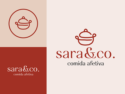 LOGO | Sara & Co – Comida Afetiva branding design logo minimal