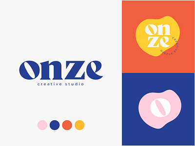 LOGO | Onze Creative Studio. branding design logo minimal typography